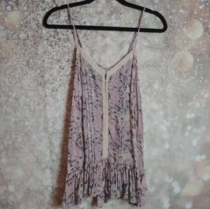 Kimchi Blue Pink Patterned Tank